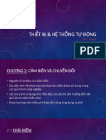 THIẾT BỊ HỆ THỐNG TỰ ĐỘNG chương 2