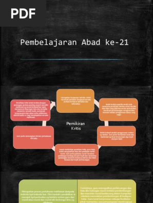 Pembelajaran Abad Ke 21 Pdf