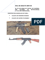 AKM-65: Características y funcionamiento del fusil de asalto norcoreano