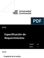 Semana10 - S1 - Especificación de Req