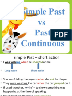Simple Past Vs Past Continuous