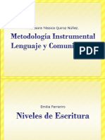 07 - Niveles de Escritura