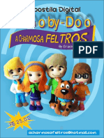 Scooby-Doo e Turma - Charmosa Feltros-1