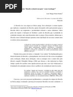 A Expressão “Filosofia Ocidental-europeia” é Uma Tautologia