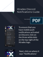 Xtrades Notifications Guide