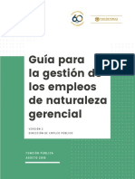 Guía para La Gestión de Los Empleos de Naturaleza Gerencial - Versión 2 - Agosto 2018