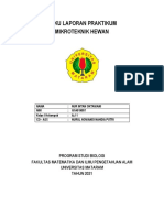 Laporan Praktikum Mikrotek Hewan - Nur Intan Oktaviani (G1a019057)