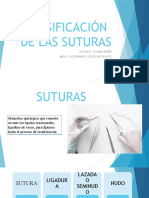 Clasificacion de Las Suturas