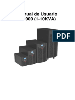 Manual Usuario Ups on Line Doble Conversion Ea900ii 1-10kva Monofasico 15