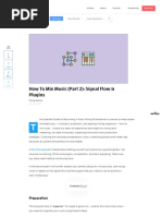 How To Mix Music (Part 2) Signal Flow & Plugins