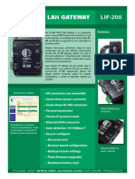 RBH-LIF200 Network Gateway