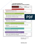 Sop Penyusunan KTSP
