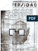 Portadas de La "Revista Universidad" de Germán Arciniegas