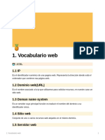 Vocabulario Web
