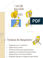 Técnicas de Integración