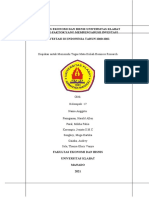 Proposal Bussines Research Universitas Klabat (Grup 17)