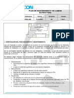 Plan de Mantenimiento Cabina