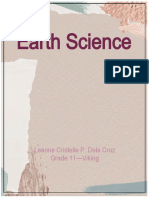 Earth Science: Leanne Cristelle P. Dela Cruz Grade 11-Viking