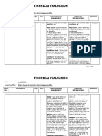 Technical Evaluation - Surigao del Norte 1st