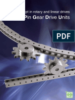 Tsubaki Pin Gear Drive Units en