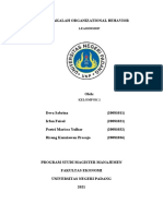 Makalah Organisational Behavior tentang Kepemimpinan