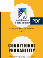 Conditional Probability..