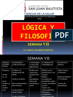 Lógica y Filosofía - Semana 7