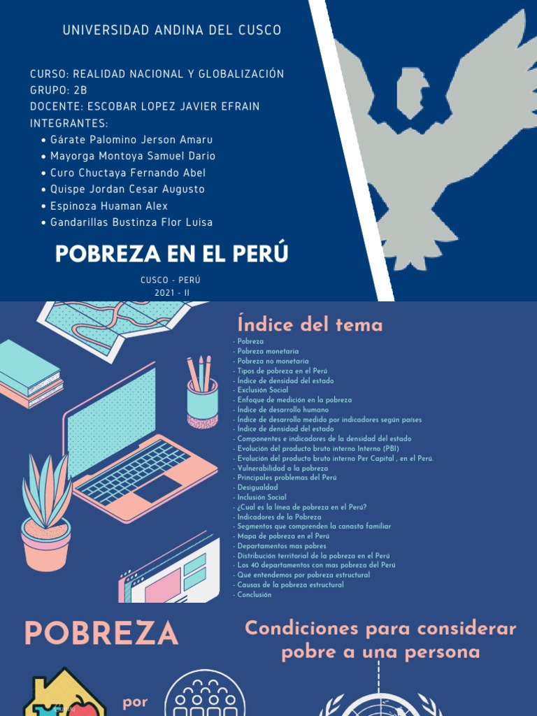 Pobreza y Desigualdad en el Perú 2021 | PDF | Pobreza | Pobreza e ...