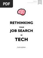 Rethinking Your Job Search in Tech