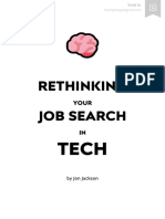 Rethinking Your Job Search in Tech