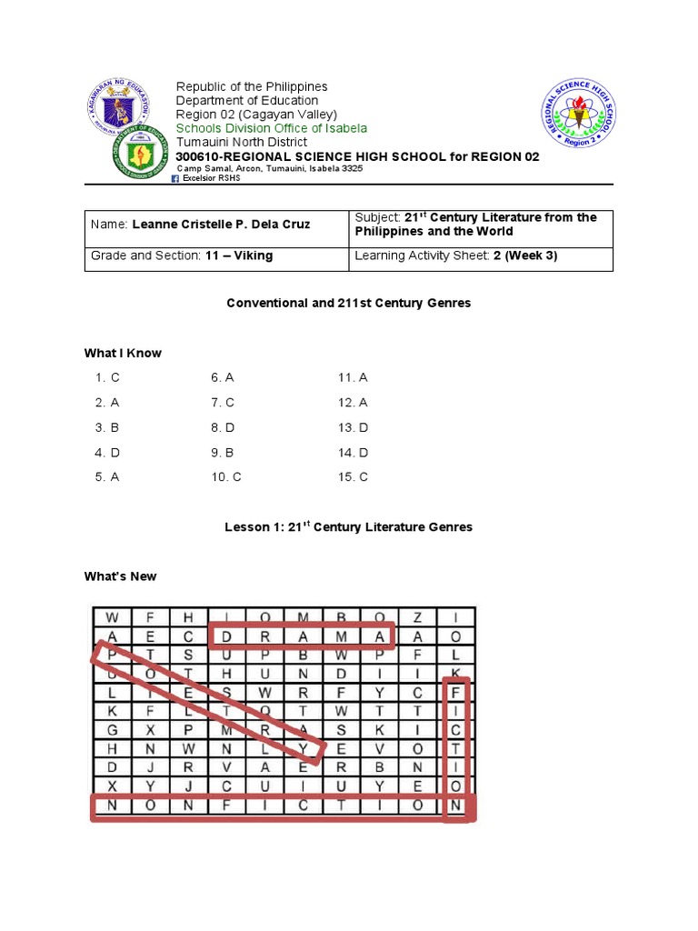 300610Regional Science High School For Region 02 Schools Division