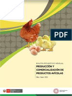Boletín sobre producción y comercialización-avícola- JUNIO 2021