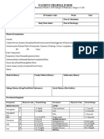 Patient Profile Form