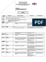 Grade 7 1ST Quarter Weekly Learning Plan