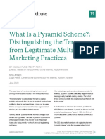 What Is A Pyramid Scheme 6.8.2020