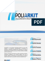 Poliarkit Cubiertas Autosoportantes