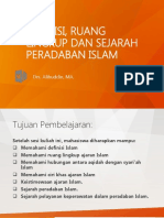 Materi 2 Definisi, Ruang Lingkup Dan Sejarah Peradaban Islam