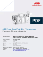 OPP-20-6013219 - Antamina - Inspección de Transformador