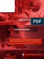 Definisi Dan Etiologianemia PPT Azmira