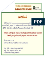 8º Workshop UNICAMP UEL - certificado