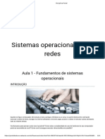 Sistemas Operacionais para Redes