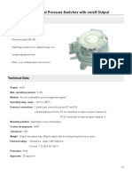 PSN40-400A Air Differential Pressure Switch