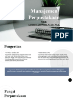 Materi Manajemen Perpustakaan PDF