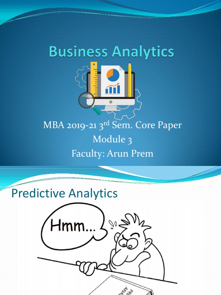 BA Module 3 - As of 25th September 2020 | PDF | Regression Analysis ...