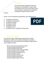 Metode, Tehnik, Pendekatan, Strategi, Model