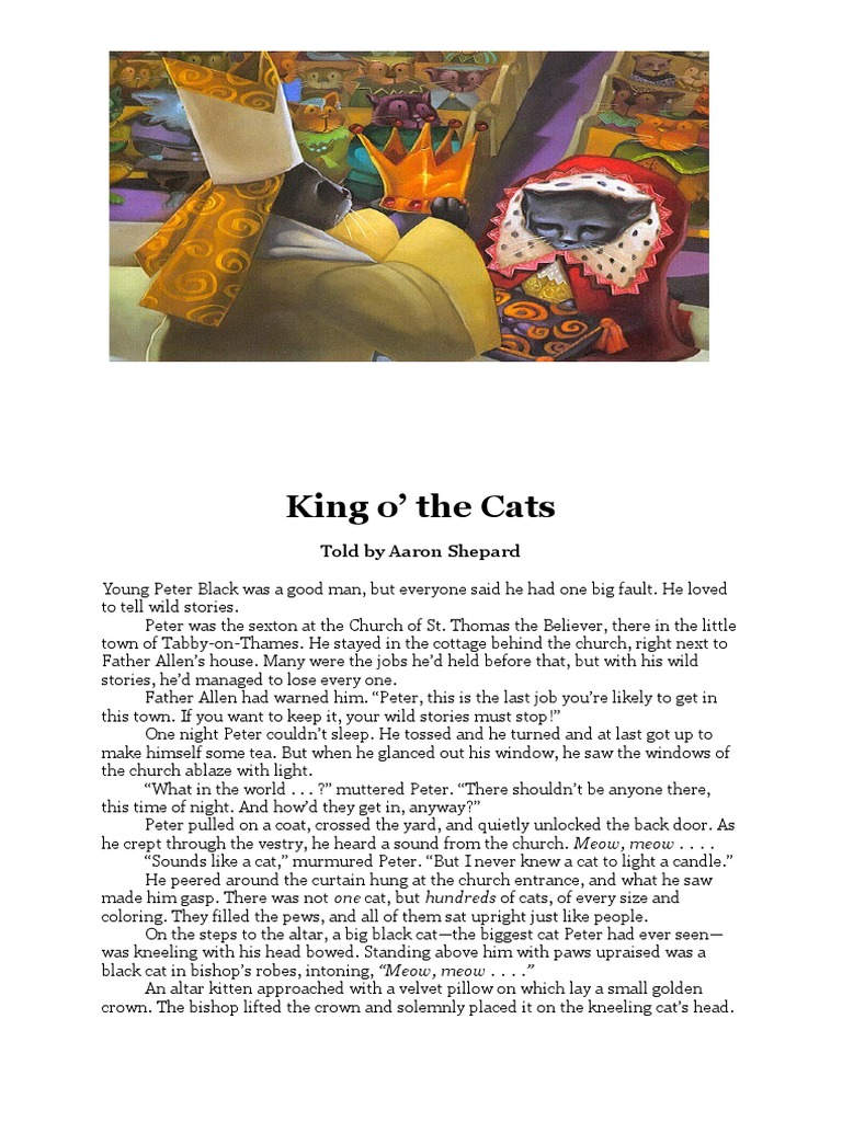 Folk Tales PDF Weaving Cats