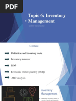 Inventory Management PDF