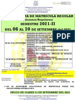 CRONOGRAMA DE MATRÍCULA-2021-II-Ampliación