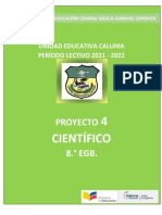 Proyecto 4 Cientifico 8vo.