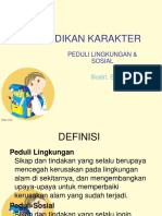 Peduli Lingkungan & Sosial